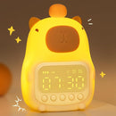 MASHI Capybara Alarm Clock with Night Light, ok to Wake Clock for Kids, Cute Capybara Night Light, Snooze, Toddler Sleep Training Clock,Gift for Kids Girls Boys Teens Birthday Room Decor by TinyTreasures Baby Boutique