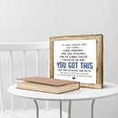 nspirational Wood Sign, Wooden Plaques Table Decor, Office Desk Sign, Farmhouse Home Decorate, Affirmation Signs Decorate Gift, Encouragement Gift, In Case No Nobody Told You Today Signs by CozyNest Decor
