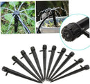 Milisten 50pcs Drip Emitter Water Saving Kit Irrigation Sprinkler Dripper Adjustable Dripper Water Dripper Irrigation Sprinkler Emitters Drip Irrigation Line Launcher Plant by GreenHaven Gardens