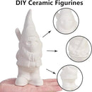 Garden Gnome Ceramics to Paint Garden Gnome Horror Halloween Gothic Indoor Home Decor Gifts Ready to Paint Ceramic by GreenHaven Gardens