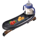 Snack Tray Compatible with Mockingbird,Nuna,Evenflo Stroller,Adjustable Stroller Snack Tray with Cup Holder and Phone Holder, Stroller Accessories Black by TinyTreasures Baby Boutique