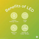 GE LED+ Motion Sensor Fixture, 20W, Flush Mount Ceiling Light with Motion Sensor, Security Light, Soft White by GreenHaven Gardens