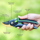 Pruning Shears, Heavy Duty Handheld Gardening Scissors, High Carbon Steel Plant Shears Use for Gardening Pruners, Floral Shrubs and Vines, Professional labor-saving Secateurs by GreenHaven Gardens