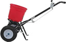 50lb Broadcast Spreader, Capacity Lawn Spreader & Fertilizer Spreader, Rustproof Poly Hopper, Adjustable Drop Rate, All-Terrain Pneumatic Tires, Epoxy-Coated Frame for Lawn Care, Red by GreenHaven Gardens