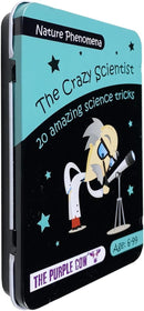 The Purple Cow, The Crazy Scientist- 'Nature Phenomena', Science Activity Card Set for Girls and Boys, Ages 6 and Older, Instructions Inside – Amazing STEM Learning by TinyTreasures Baby Boutique