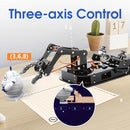 4 DOF ESP32 Robotic Arm Kit for Kids 8-12, Robotics Kit App Remote Control Robot Toys Compatible with Arduino, STEM Educational DIY Robot Arm Kit Gift for Teenagers & Adults by TinyTreasures Baby Boutique