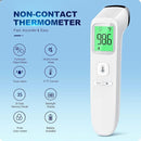 No-Touch Thermometer for Adults and Kids, Accurate Digital Baby Thermometer, Fever Alarm & Silent Mode, 2 in 1 Forehead & Object Mode by TinyTreasures Baby Boutique
