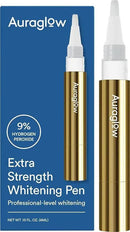 Auraglow Extra Strength Teeth Whitening Pen, 9% Hydrogen Peroxide, 40+ Whitening Treatments, Whitens Teeth Fast, No Sensitivity, 4mL by CozyNest Decor