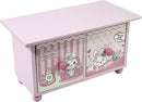 Girl Jewelry Box Pink Cute bunny Tabletop Storage Box Little girl birthday christmas Gift kids jewelry box Organizer by TinyTreasures Baby Boutique