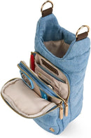 WanderFull® Original HydroBag® Collection, Water Bottle Holder w/Strap & Phone Pocket, Hands-Free Crossbody Water Bottle Bag by TinyTreasures Baby Boutique