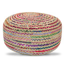 Margo - Large Round Pouf - Multicolor