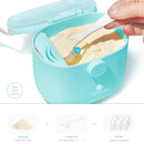 Termichy Baby Formula Dispenser, Portable Milk Powder Dispenser Container with Carry Handle and Scoop for Travel Outdoor Activities with Baby Infant, 8.8OZ, 0.55LB, 250g (Blue) by TinyTreasures Baby Boutique