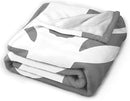 HGOD DESIGNS Deer Flannel Fleece Bed Blanket 40 x 50 inch Woodland Deer Head Throw Blanket Lightweight Cozy Plush Blanket for Bedroom Living Rooms Sofa Couch by CozyNest Decor