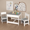 Kids 3-In-1 Activity Table And Chair Set
