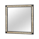 Lively - Mirror With Glitter Detail - Black by HouseOfZazla