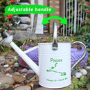 Metal Watering Can for Outdoor and Indoor Plants, Watering Can Decor, 1 Gallon (Pisces) by GreenHaven Gardens