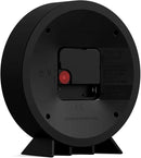 NEWGATE® M Mantel Echo Desk Clock | Modern Round Design | Black | Easy to Read Numbers | Contemporary Style for Desk, Table, Shelf or Bedside by CozyNest Decor