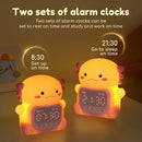 Axolotl Alarm Clock with Night Light for Kids, 7 RGB Color Cute Alarm Clocks for Bedrooms Ok to Wake Clocks, Silicone Animal Tabletop Lamp for Teen Girls Boys by TinyTreasures Baby Boutique