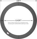 16FT/15FT/14FT/12FT/10FT Trampoline Safety Pad Replacement, Round Trampoline Spring Protection Cover, Fits 16FT/15FT/14FT/12FT/10FT Frames, Water-Resistant Trampoline Accessories by TinyTreasures Baby Boutique