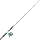 Zebco Rambler Fishing Reel and Rod Combo, Durable Fiberglass Rod with Built-in Carabiner, Patented No-Tangle Reel, Pre-Spooled with 8-Pound Zebco Fishing Line by TinyTreasures Baby Boutique