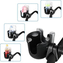 Accmor Stroller Cup Holder with Phone Holder, Bike Cup Holder, Universal Cup Holder for Uppababy Nuna Doona Strollers, 2-in-1 Cup Phone Holder for Stroller, Bike, Wheelchair, Walker, Scooter by TinyTreasures Baby Boutique