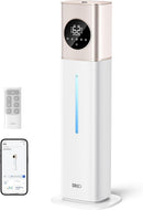 Dreo 11L Smart Humidifier Large Room 700 ft², 100H Cool Mist Air Humidifiers for Bedroom, Top-Fill Self-Cleaning Tank, 26dB, Auto Mode, Aroma Box, RGB Light, Remote & APP Control, Baby, Starlight by TinyTreasures Baby Boutique