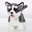 CU-MATE Walking Husky Stuffed Dog, Electronic Toy, Realistic Interactive Puppy Pet Dog, Walking, Barking,Wagging Tail & Talking, Gifts by TinyTreasures Baby Boutique