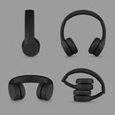 LilGadgets Connect+ Wired Kids Headphones for School with Mic, Volume Limited & Noise Reduction, On-Ear Headset with Cord, SharePort Technology for Multiple Kids & SoftTouch Padding, Black by TinyTreasures Baby Boutique