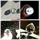 H&D 15pcs Clear Crystal Chandelier Lamp Lighting Drops Pendants Balls Prisms Hanging Glass Prisms Parts Suncatcher Home/House Decor by GreenHaven Gardens