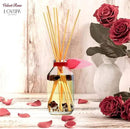 LOVSPA Reed Diffuser Set, Velvet Rose Scented Oil Diffuser with Sticks, Home Fragrance Accessories for Bathroom Shelf Decor, Aroma Diffusers for Home or Office Desk, USA Made by CozyNest Decor