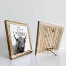 Funny Wood Sign, Cow Decor, Wooden Plaques Sign Table Decoration, Farmhouse Decorate for Shelf, Country Style Home Decor, Inspirational Decorate Signs, Live Like Someone Left the Gate Open Signs by CozyNest Decor