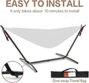PNAEUT Hammocks Stand Only (Black Stand) by GreenHaven Gardens