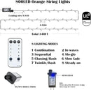 Christmas Lights Outdoor, 800LED 330FT Warm White String Lights, 8 Mode Plug in Waterproof Decor Twinkle Lights for Bedroom Xmas Thanksgiving Wedding Party Garden Yard Tree Decoration by GreenHaven Gardens