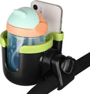 Accmor Stroller Cup Holder with Phone Holder, Bike Cup Holder, Universal Cup Holder for Uppababy Nuna Doona Strollers, 2-in-1 Cup Phone Holder for Stroller, Bike, Wheelchair, Walker, Scooter by TinyTreasures Baby Boutique