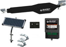 GC GHOST CONTROLS Solar Heavy-Duty Automatic Gate Opener Kit for Driveway Swing Gates with Long-Range Solar Gate Opener Remote - Model TSS1XP by GreenHaven Gardens