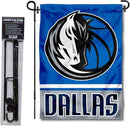 WinCraft Dallas Mavericks Garden Flag with Stand Holder by GreenHaven Gardens