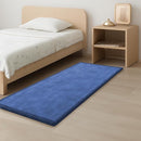 1.3" Thick Baby Play Mat for Floor, 28x72 Foam Tummy Time Mat, Padded Support Soft Plush Bedside Rugs for Infant Kids Toddler Crawling Kick Activity (Royal Blue) by TinyTreasures Baby Boutique
