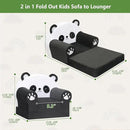 MONKISS Cute Toddler First Chair, Kids' Armchairs, Mini Couch for Baby, Panda, 1~2.5 Years Old by CozyNest Decor