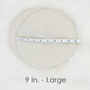 Merino Wool Nursing Pads, Style Softline, Regular Thickness, Size Large - 9 in. Diameter by TinyTreasures Baby Boutique
