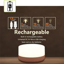 Rechargeable Mini Touch Night Light, Wireless LED Lamp for Kids - Portable, Dimmable Nursery Lamp by TinyTreasures Baby Boutique