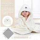 MoreFeel Collapsible Baby Bathtub for Newborn with Thermometer & 1 Hooded Towel & 1 Soft Floating Cushion,Portable Travel Bathtub with Drain Hole, Durable Foldable Baby Tubs for Infants to Toddler by TinyTreasures Baby Boutique