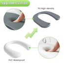 Potty Training Seat, Upgrade Toddler Toilet Seat for Kids Boys Girls, 2 in 1 Potty Training Toilet for Kids, Splash Guard Anti-Slip Pad Step Stool（Upgraded Cushion） by TinyTreasures Baby Boutique
