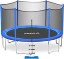 ORCC 1200LBS Weight Capacity Trampoline 16 15 14 12 10 8FT Outdoor Yard Trampolines for Kids Adults Outdoor Yard Trampolines for Kids Adults by TinyTreasures Baby Boutique