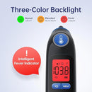 Ear Thermometer, Highly Accurate Ear Thermometer for Kids, Adults and Babies, 30 Memory Recall, 1s Result and 3-Color Fever Alert, with 24 Disposable Probe Covers, Blue by TinyTreasures Baby Boutique
