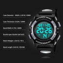 Kids Watch,Boys Watch for 3-15 Year Old Boys,Digital Sport Outdoor Multifunctional Chronograph LED 50 M Waterproof Alarm Calendar Analog Watch for Children with Silicone Band,Kids Gift by TinyTreasures Baby Boutique