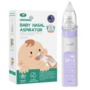 GROWNSY Nasal Aspirator for Baby, Electric Baby Nose Sucker, Automatic Nose Cleaner with Larger Suction Chamber and More Powerful Suction, Music and Light Soothing Function, Purple by TinyTreasures Baby Boutique
