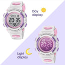 Kids Watch,Boys Watch for 3-15 Year Old Boys,Digital Sport Outdoor Multifunctional Chronograph LED 50 M Waterproof Alarm Calendar Analog Watch for Children with Silicone Band,Kids Gift by TinyTreasures Baby Boutique