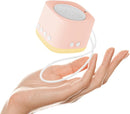 Portable White Noise Machine,Mini Sound Machine for Travel with Breathing Night Light,16 Soothing Sounds,Timer,Rechargeable Brown Noise Machines for Sleeping Adults Gift,Office Privacy,Home (Orange) by TinyTreasures Baby Boutique