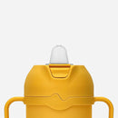 Comotomo Toddler Tumbler 8oz Insulated Sippy Cup with Silicone Straw and Spout, Yellow (Yellow) by TinyTreasures Baby Boutique