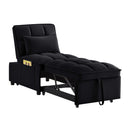 4 in1 Multi-Function Single Sofa Bed with Storage Pockets